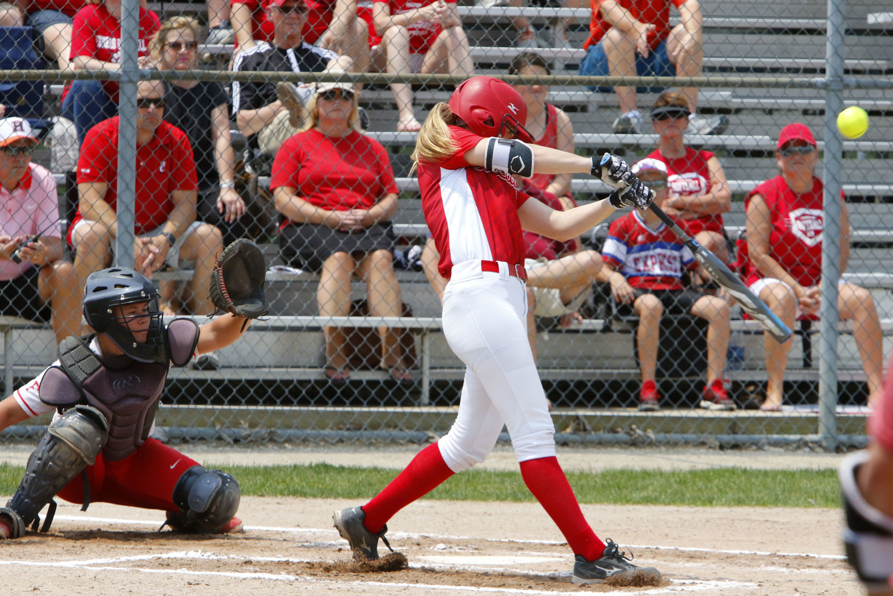 Gallery: 4A softball semistate: Crown Point vs. Fishers